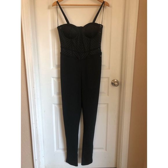 IRIS BASIC LOS ANGELES TAPERED LEG JUMPSUIT SZ XL - Picture 5 of 8